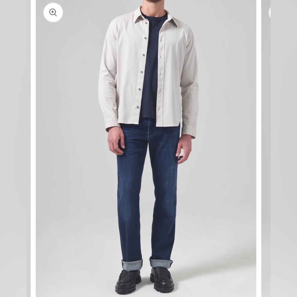 CITIZENS OF HUMANITY (C of H) SID JEANS. Dark wash,Soft denim. Size 38